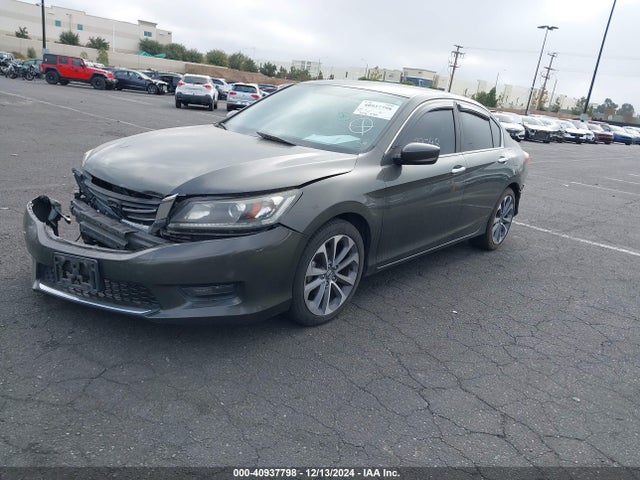 Honda Accord Sport 2014 1HGCR2F54EA115253 Image 2