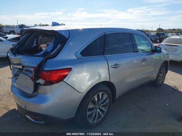 5FRYD4H42FB002914 Acura Mdx Technology Package