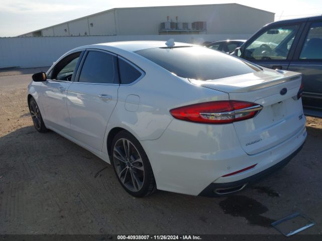 3FA6P0D90KR221539 Ford Fusion Titanium