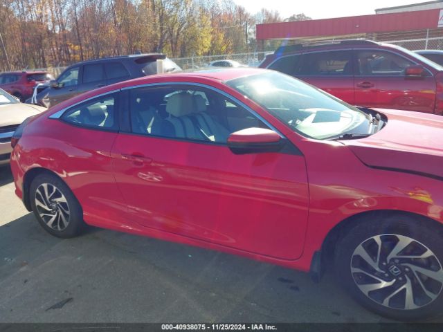2HGFC4B0XGH302781 Honda Civic Lx-p