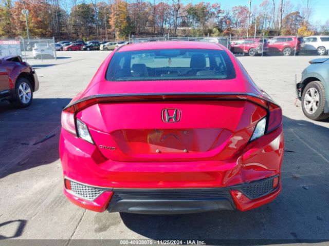 2HGFC4B0XGH302781 Honda Civic Lx-p