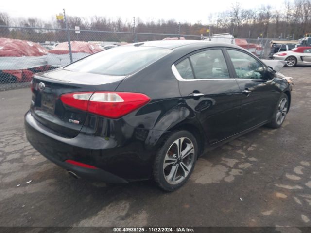KNAFX4A8XG5447432 KIA FORTE EX