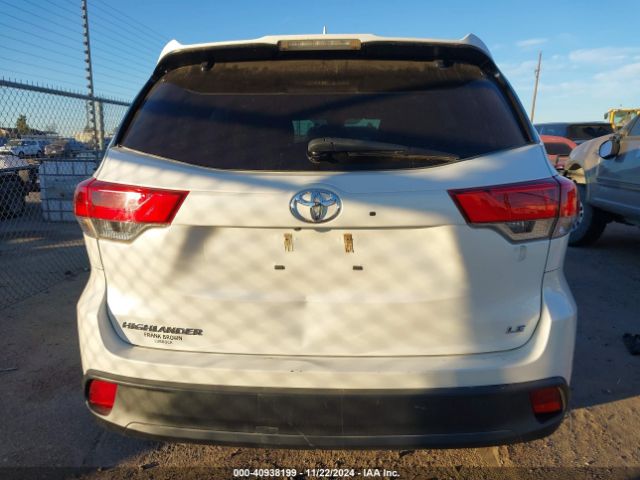 5TDZZRFH7JS241082 Toyota Highlander Le Plus