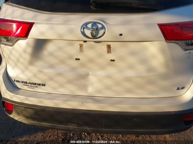 5TDZZRFH7JS241082 Toyota Highlander Le Plus