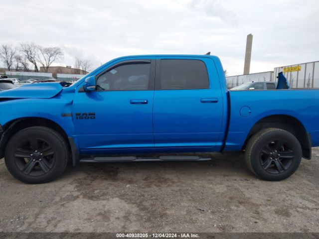 1C6RR7MT2JS192528 RAM 1500 Sport  4x4 5'7 Box