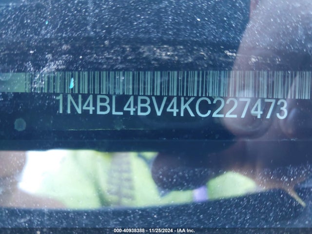 Nissan Altima 2.5 S 2019 1N4BL4BV4KC227473 Image 9