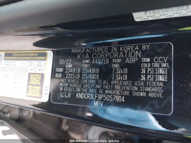 2023 KIA NIRO PLUG-IN HYBRID KNDCR3LF9P5057914 Photo 8