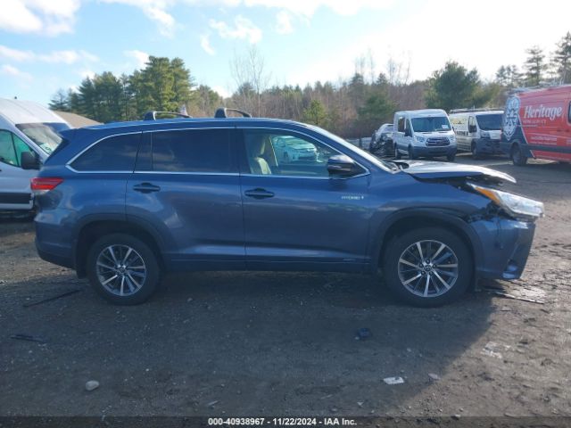 5TDJGRFH2JS044131 Toyota Highlander Hybrid Xle