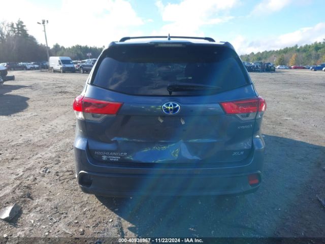 5TDJGRFH2JS044131 Toyota Highlander Hybrid Xle