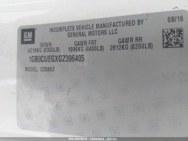 1GB0CUEGXGZ396405 Chevrolet Silverado 2500hd Wt