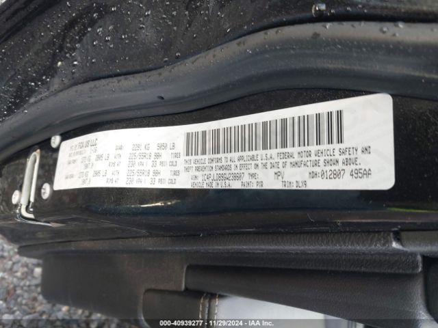 1C4PJLDB9GW238607 Jeep Cherokee Limited