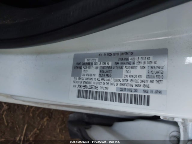 JM3KFBBMXJ0387068 Mazda CX-5 SPORT