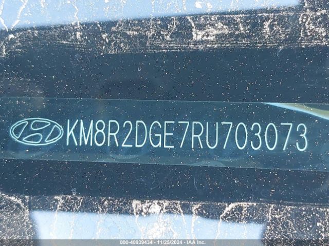 KM8R2DGE7RU703073 Hyundai Palisade Sel