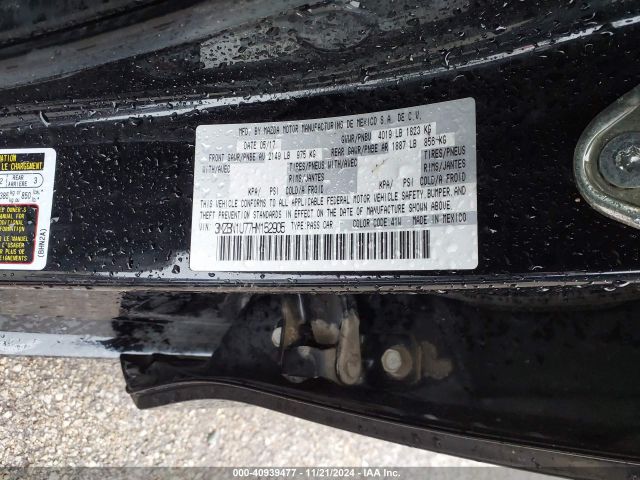 3MZBN1U77HM152905 Mazda Mazda3 Sport
