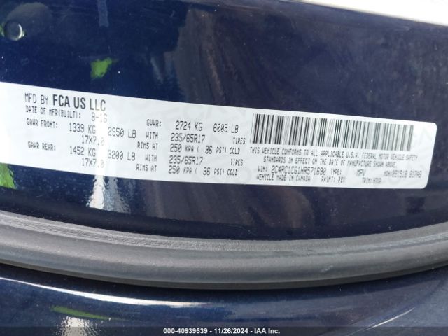 2C4RC1CG1HR571690 Chrysler Pacifica Lx