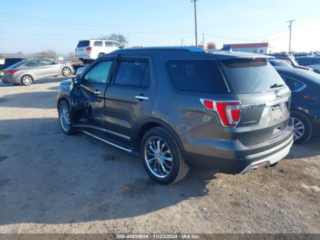 1FM5K7F87HGC69438 Ford Explorer Limited