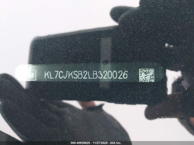 KL7CJKSB2LB320026 Chevrolet Trax Fwd Ls