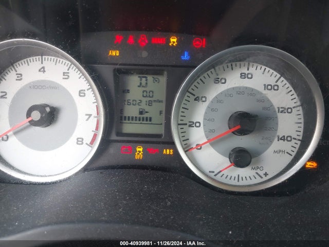JF1GPAL6XEH218932 Subaru Impreza 2.0i Sport Premium