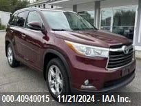 Toyota Highlander Limited/ltd Platinum 2015 5TDDKRFHXFS084007 Image 2