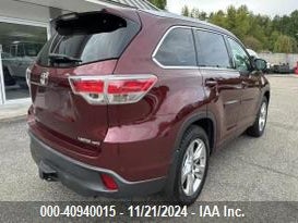 Toyota Highlander Limited/ltd Platinum 2015 5TDDKRFHXFS084007 Image 4