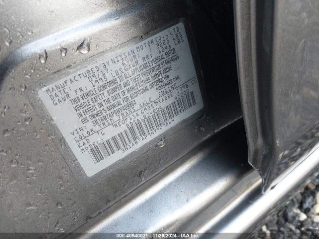 3N1AB7AP9HY409864 Nissan SENTRA S