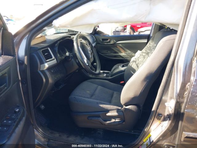 5TDZARFH9HS028412 Toyota Highlander Le