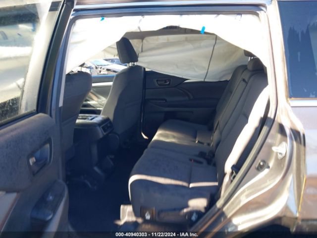 5TDZARFH9HS028412 Toyota Highlander Le