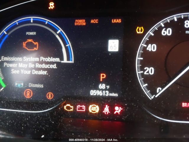 1HGCV3F55KA021993 Honda Accord Hybrid Ex-l
