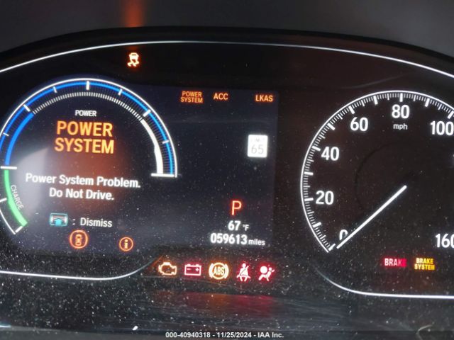 1HGCV3F55KA021993 Honda Accord Hybrid Ex-l