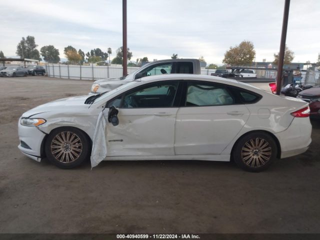 3FA6P0LU7GR283291 Ford Fusion Hybrid Se