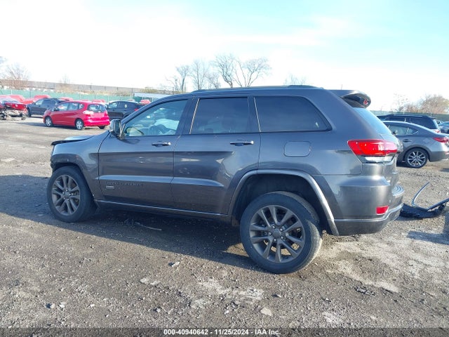 1C4RJFBG5HC695698 Jeep Grand Cherokee Limited 75th Anniversary Edition 4x4