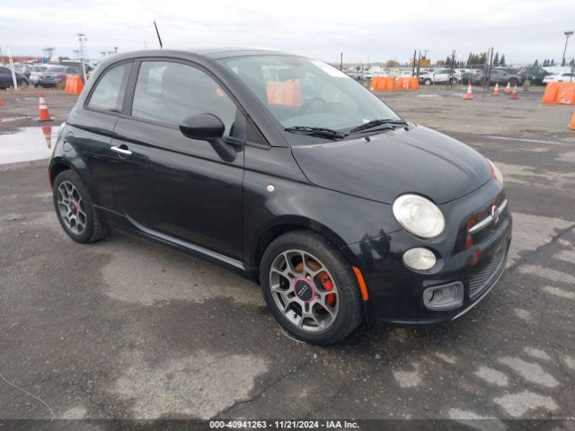 2012 FIAT 500 3C3CFFBR6CT100500 Photo 0