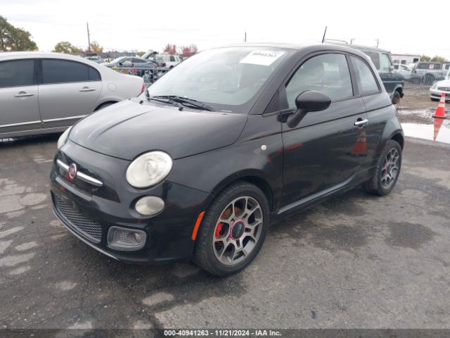 2012 FIAT 500 3C3CFFBR6CT100500 Photo 1