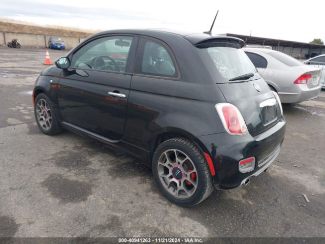 2012 FIAT 500 3C3CFFBR6CT100500 Photo 2