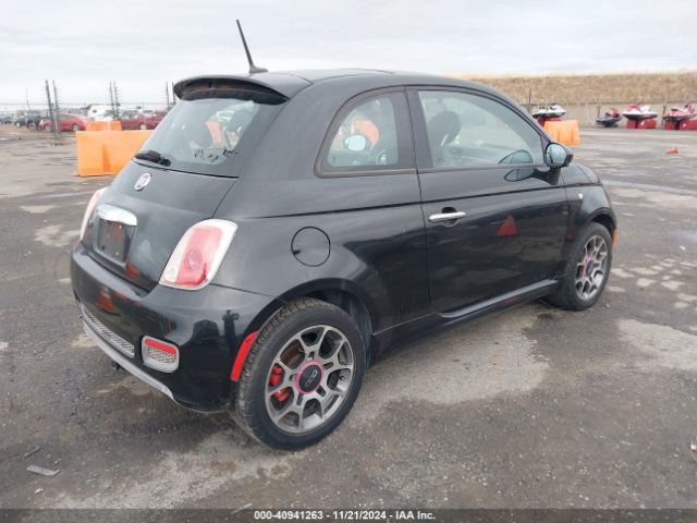 2012 FIAT 500 3C3CFFBR6CT100500 Photo 3