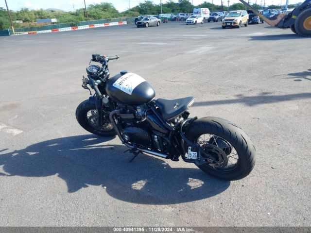 2022 TRIUMPH MOTORCYCLE BONNEVILLE SMTD53HL7NTAY7957 Photo 2