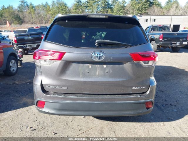 5TDJZRFH5HS509568 Toyota Highlander Xle