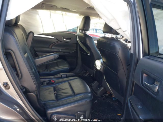 5TDJZRFH5HS509568 Toyota Highlander Xle