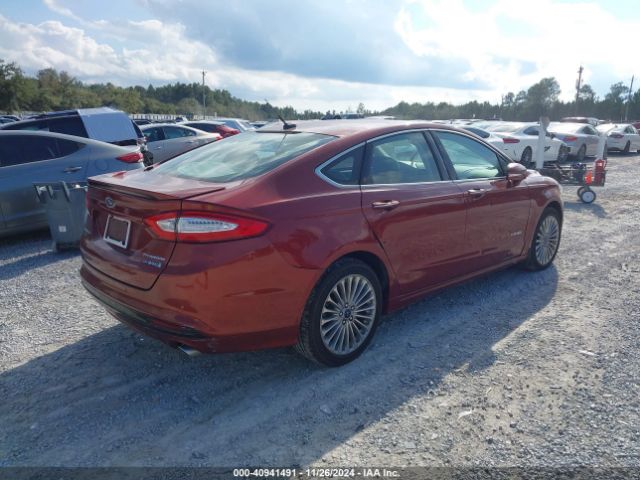 3FA6P0RU9ER308115 Ford Fusion Hybrid Titanium