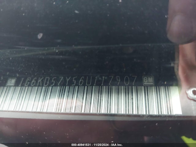 2006 CADILLAC DTS 1G6KD57Y56U117907 Photo 8