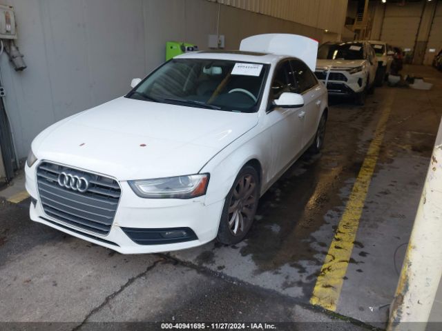 2013 AUDI A4 WAUFFAFLXDN023534 Photo 1
