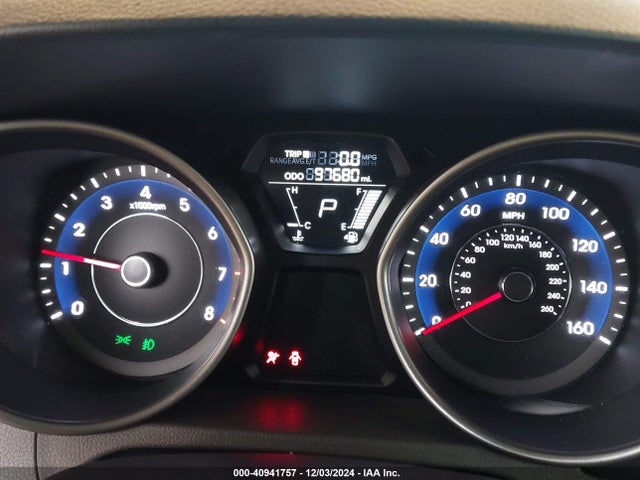 Продажа на аукционе авто 2013 Hyundai Elantra Limited, vin: 5NPDH4AE0DH412553, номер лота: 40941757