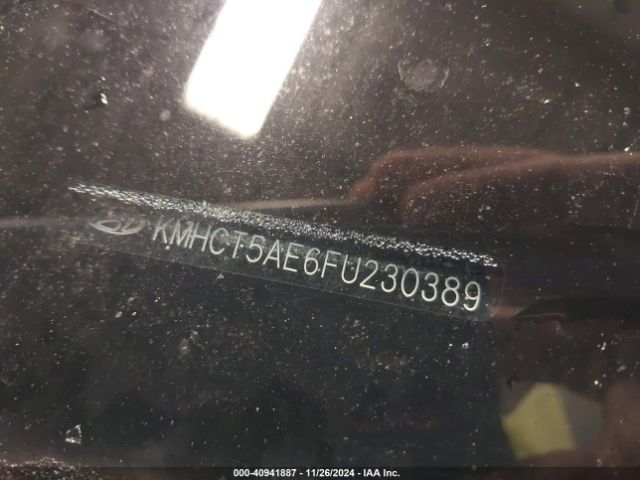 KMHCT5AE6FU230389 Hyundai ACCENT GS
