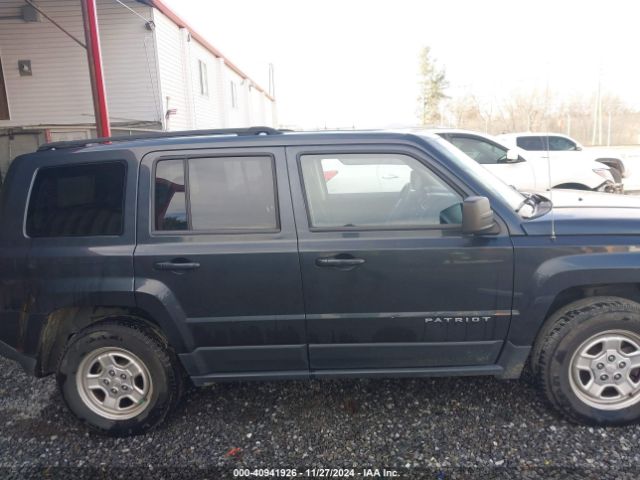 1C4NJRBB0FD316568 Jeep Patriot Sport