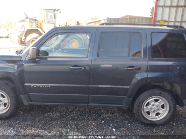 1C4NJRBB0FD316568 Jeep Patriot Sport
