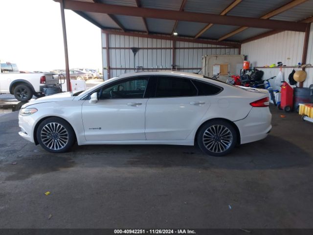 3FA6P0RU2JR253548 Ford Fusion Hybrid Titanium
