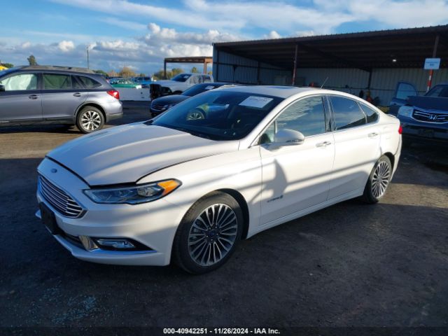3FA6P0RU2JR253548 Ford Fusion Hybrid Titanium