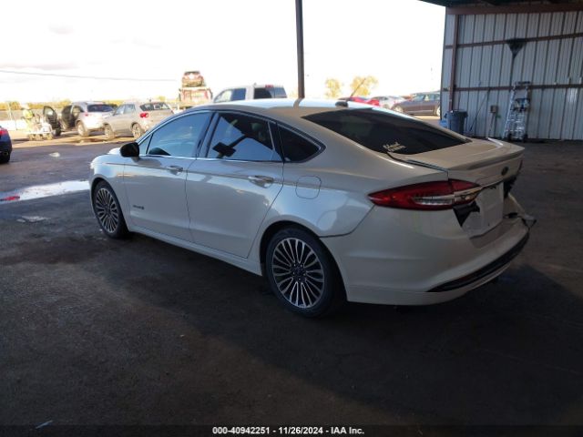 3FA6P0RU2JR253548 Ford Fusion Hybrid Titanium