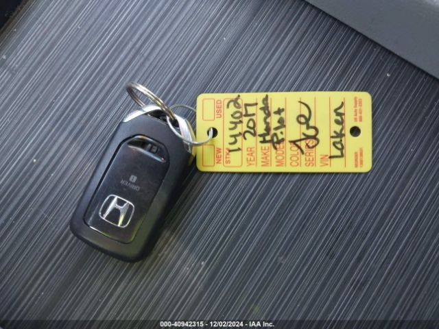 5FNYF6H04HB100236 Honda Pilot Elite