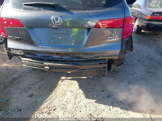 5FNYF6H04HB100236 Honda Pilot Elite